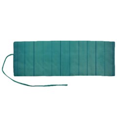 Green Surface  Roll Up Canvas Pencil Holder (m) by artworkshop