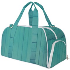 Green Surface  Burner Gym Duffel Bag by artworkshop