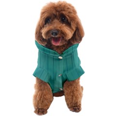 Green Surface  Dog Coat by artworkshop