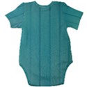 Green Surface  Baby Short Sleeve Onesie Bodysuit View2