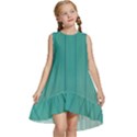 Green Surface  Kids  Frill Swing Dress View1