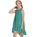 Green Surface  Kids  Frill Swing Dress View2