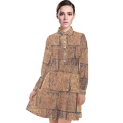  Wallpaper Architecture Long Sleeve Chiffon Shirt Dress by artworkshop