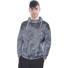 Ice Frost Crystals Men s Pullover Hoodie by artworkshop