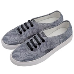 Ice Frost Crystals Women s Classic Low Top Sneakers by artworkshop