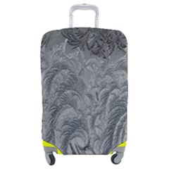 Ice Frost Crystals Luggage Cover (medium) by artworkshop