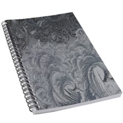 Ice Frost Crystals 5 5  X 8 5  Notebook by artworkshop