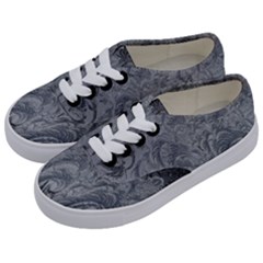 Ice Frost Crystals Kids  Classic Low Top Sneakers by artworkshop