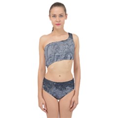 Ice Frost Crystals Spliced Up Two Piece Swimsuit by artworkshop