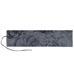 Ice Frost Crystals Roll Up Canvas Pencil Holder (l) by artworkshop