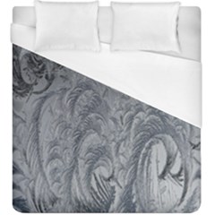 Ice Frost Crystals Duvet Cover (king Size) by artworkshop