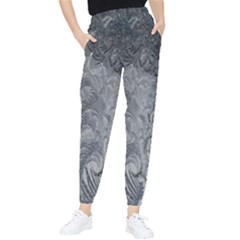 Ice Frost Crystals Tapered Pants by artworkshop