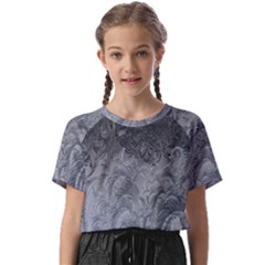 Ice Frost Crystals Kids  Basic Tee