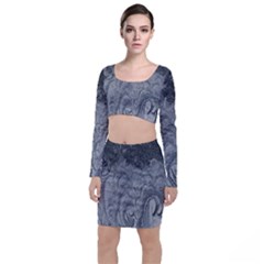 Ice Frost Crystals Top And Skirt Sets by artworkshop