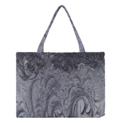 Ice Frost Crystals Medium Tote Bag