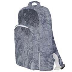 Ice Frost Crystals Double Compartment Backpack by artworkshop