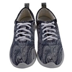 Ice Frost Crystals Athletic Shoes by artworkshop