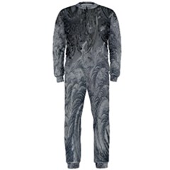 Ice Frost Crystals Onepiece Jumpsuit (men) by artworkshop