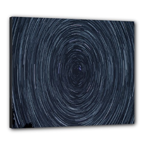  Stars Rotation  Canvas 24  X 20  (stretched) by artworkshop