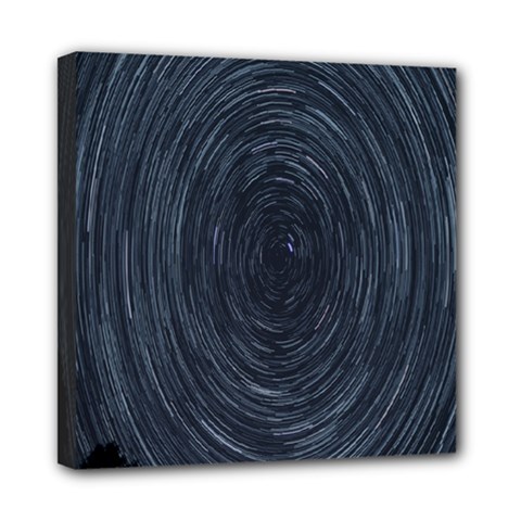  Stars Rotation  Mini Canvas 8  X 8  (stretched) by artworkshop