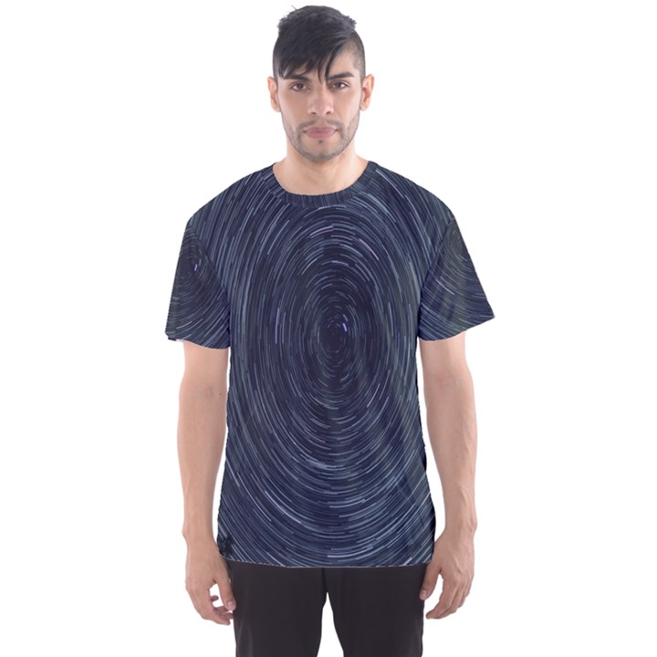  Stars Rotation  Men s Sport Mesh Tee