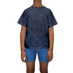  Stars Rotation  Kids  Short Sleeve Swimwear by artworkshop