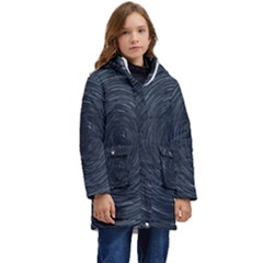  Stars Rotation  Kid s Hooded Longline Puffer Jacket by artworkshop