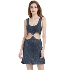  Stars Rotation  Velvet Cutout Dress by artworkshop