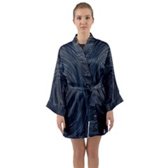  Stars Rotation  Long Sleeve Satin Kimono by artworkshop