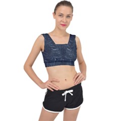  Stars Rotation  V-back Sports Bra by artworkshop