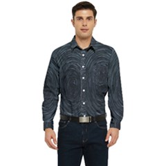  Stars Rotation  Men s Long Sleeve Pocket Shirt  by artworkshop