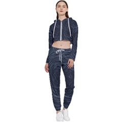  Stars Rotation  Cropped Zip Up Lounge Set by artworkshop