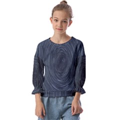  Stars Rotation  Kids  Cuff Sleeve Top