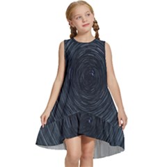  Stars Rotation  Kids  Frill Swing Dress by artworkshop