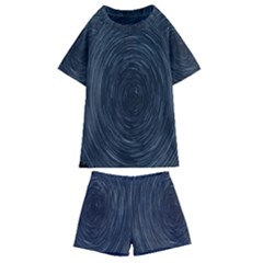  Stars Rotation  Kids  Swim Tee And Shorts Set by artworkshop