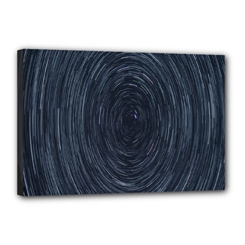  Stars Rotation  Canvas 18  X 12  (stretched) by artworkshop