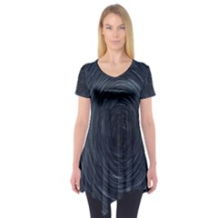  Stars Rotation  Short Sleeve Tunic  by artworkshop