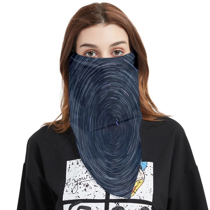  Stars Rotation  Face Covering Bandana (Triangle)