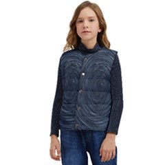  Stars Rotation  Kid s Short Button Up Puffer Vest	