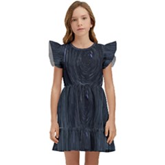  Stars Rotation  Kids  Winged Sleeve Dress