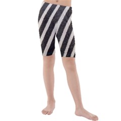  Zebra Pattern  Kids  Mid Length Swim Shorts by artworkshop