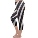  Zebra Pattern  Capri Winter Leggings  View2