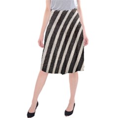  Zebra Pattern  Midi Beach Skirt by artworkshop