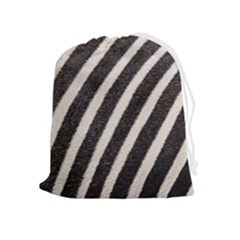  Zebra Pattern  Drawstring Pouch (xl) by artworkshop