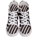  Zebra Pattern  Men s Hi-Top Skate Sneakers View1