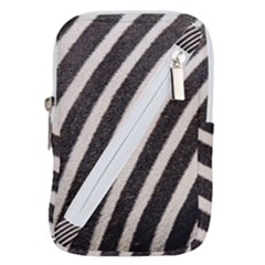  Zebra Pattern  Belt Pouch Bag (small) by artworkshop