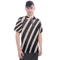  Zebra Pattern  Men s Polo Tee by artworkshop