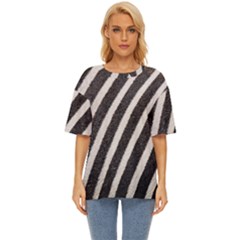  Zebra Pattern  Oversized Basic Tee by artworkshop