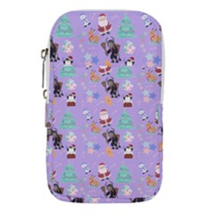 Purple Krampus Christmas Waist Pouch (small)