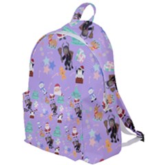 Purple Krampus Christmas The Plain Backpack